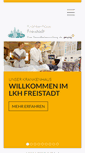 Mobile Screenshot of lkh-freistadt.at